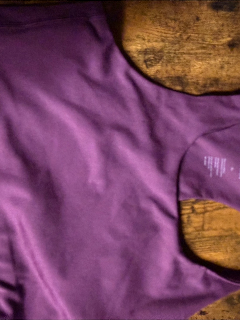 girlfriend collective Purple Scoop Tank Top